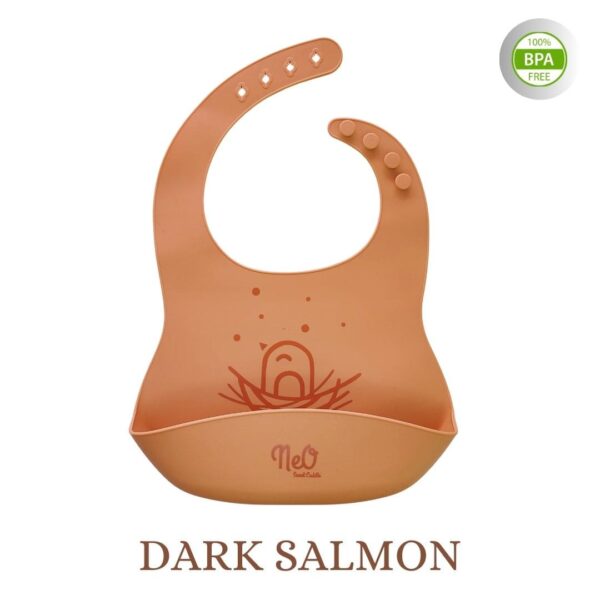 Set NeO Bavaglini in silicone, 2 pezzi - immagine 4