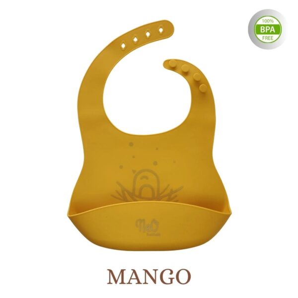 Set NeO Bavaglini in silicone, 2 pezzi - immagine 3