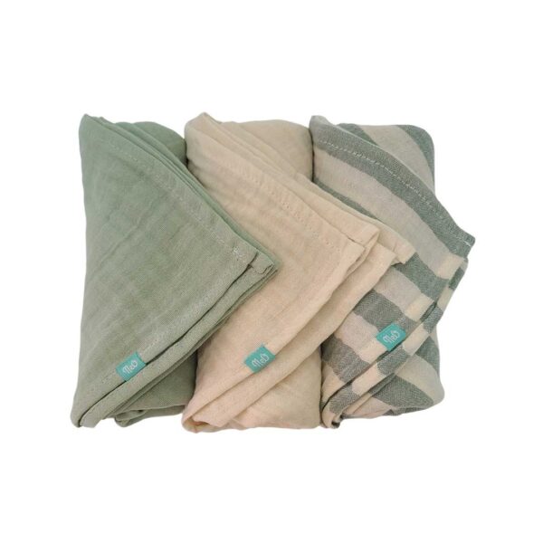 Muslin Multicolor 72x82 cm / 3Pcs - Image 5