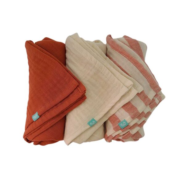 Muslin Multicolor 72x82 cm / 3Pcs - Image 7
